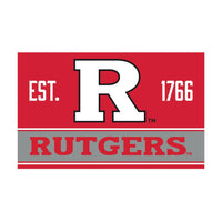 Rutgers Scarlet Knights Wood Sign with Frame R & R INC.