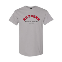 RUPASS Unisex Heavy Cotton T-Shirt Rutgers Physician Assistant