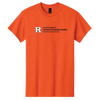 Newark Health Unisex Heavy Cotton T-Shirt Rutgers Newark Health