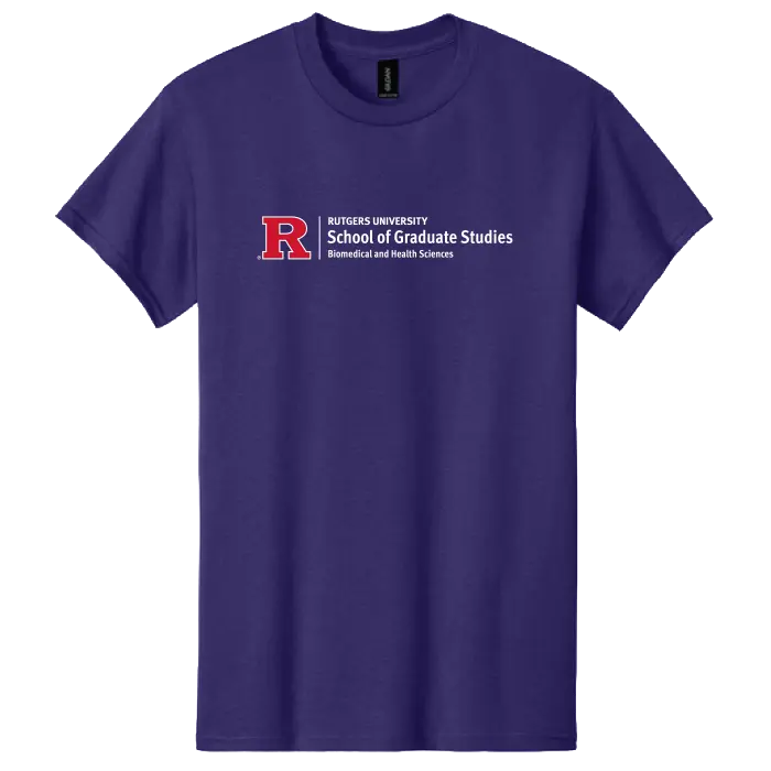 Newark Health Unisex Heavy Cotton T-Shirt Rutgers Newark Health