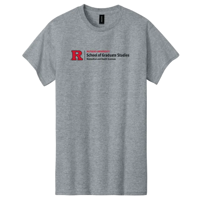 Newark Health Unisex Heavy Cotton T-Shirt Rutgers Newark Health