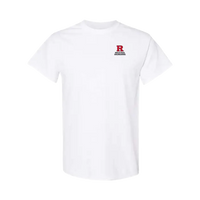 Industrial Engineering Left Chest Unisex Heavy Cotton T-Shirt Rutgers Industrial Engineering