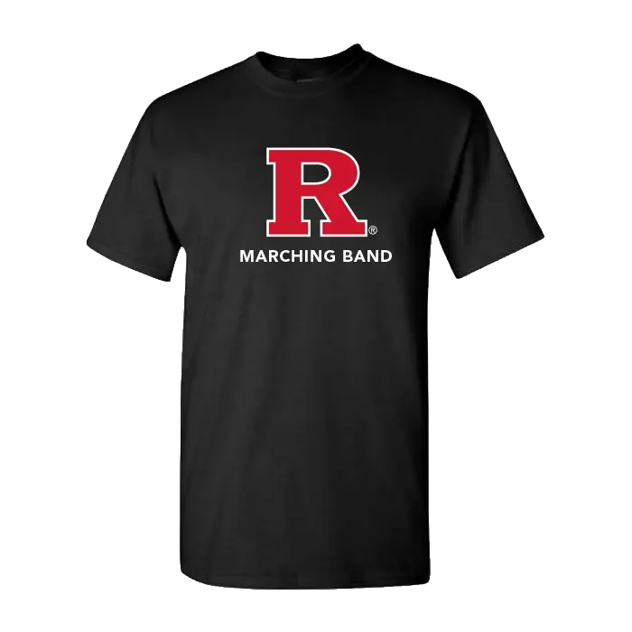 Marching Band Unisex Heavy Cotton T-Shirt Rutgers Marching Band