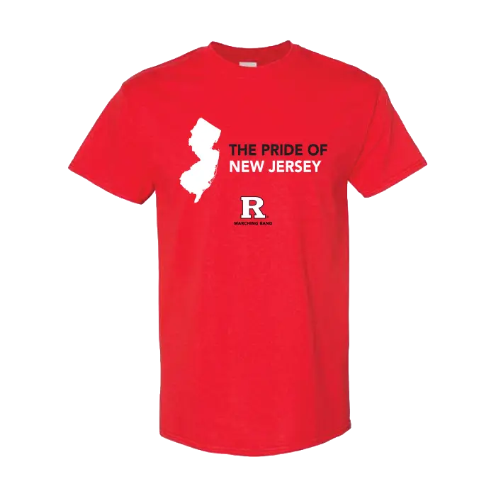 Marching Band Unisex Heavy Cotton T-Shirt Rutgers Marching Band