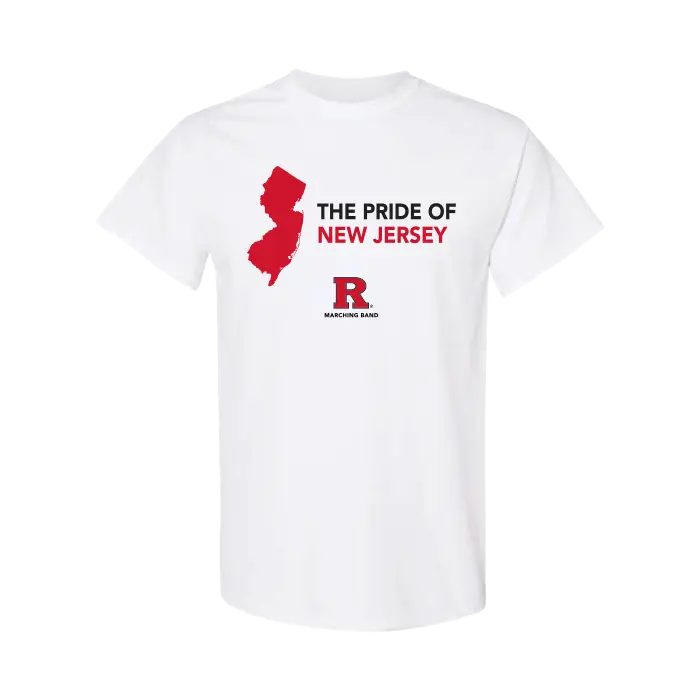 Marching Band Unisex Heavy Cotton T-Shirt Rutgers Marching Band