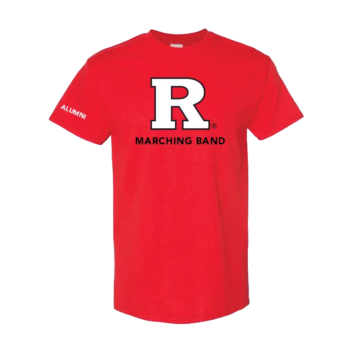 Marching Band Unisex Heavy Cotton T-Shirt Rutgers Marching Band