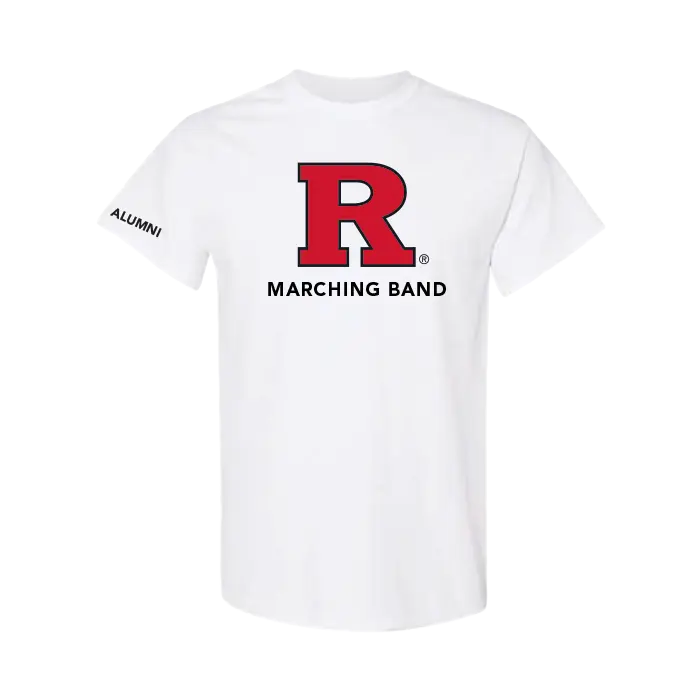 Marching Band Unisex Heavy Cotton T-Shirt Rutgers Marching Band