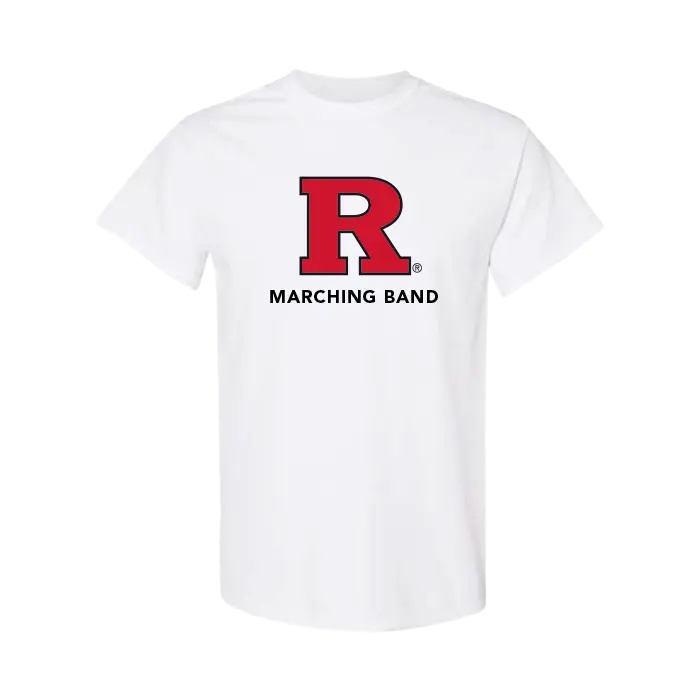 Marching Band Unisex Heavy Cotton T-Shirt Rutgers Marching Band