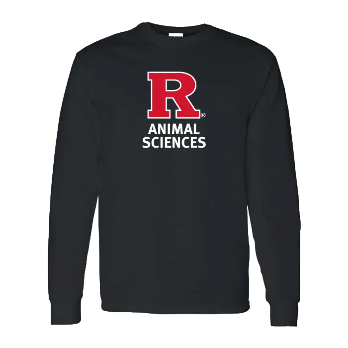 Animal Sciences Unisex Heavy Cotton Long Sleeve T-Shirt Rutgers Animal Sciences