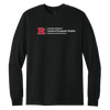Newark Health Unisex Heavy Cotton Long Sleeve T-Shirt Rutgers Newark Health