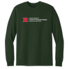 Newark Health Unisex Heavy Cotton Long Sleeve T-Shirt Rutgers Newark Health