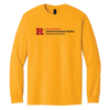 Newark Health Unisex Heavy Cotton Long Sleeve T-Shirt Rutgers Newark Health