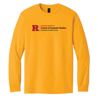 Newark Health Unisex Heavy Cotton Long Sleeve T-Shirt Rutgers Newark Health