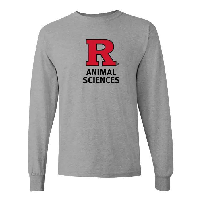 Animal Sciences Unisex Heavy Cotton Long Sleeve T-Shirt Rutgers Animal Sciences