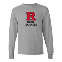 Animal Sciences Unisex Heavy Cotton Long Sleeve T-Shirt Rutgers Animal Sciences