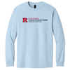 Newark Health Unisex Heavy Cotton Long Sleeve T-Shirt Rutgers Newark Health