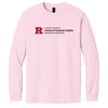 Newark Health Unisex Heavy Cotton Long Sleeve T-Shirt Rutgers Newark Health