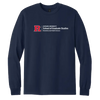 Newark Health Unisex Heavy Cotton Long Sleeve T-Shirt Rutgers Newark Health