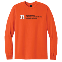 Newark Health Unisex Heavy Cotton Long Sleeve T-Shirt Rutgers Newark Health