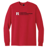Newark Health Unisex Heavy Cotton Long Sleeve T-Shirt Rutgers Newark Health
