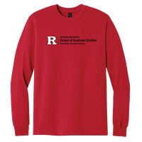 Newark Health Unisex Heavy Cotton Long Sleeve T-Shirt Rutgers Newark Health