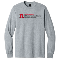 Newark Health Unisex Heavy Cotton Long Sleeve T-Shirt Rutgers Newark Health