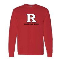 Marching Band Unisex Heavy Cotton Long Sleeve T-Shirt Rutgers Marching Band