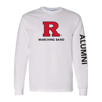 Marching Band Alumni Unisex Heavy Cotton Long Sleeve T-Shirt Rutgers Marching Band