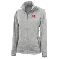 Public Health Women's Heathered Fleece Jacket Rutgers Public Health
