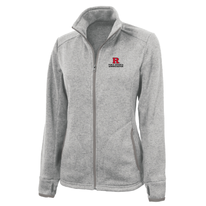 Women's Heathered Fleece Jacket  Outerwear