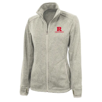Public Health Women's Heathered Fleece Jacket Rutgers Public Health