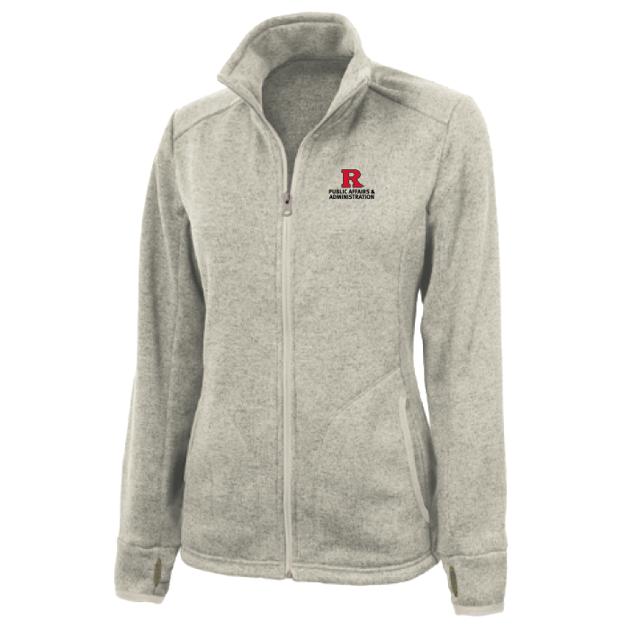 Women's Heathered Fleece Jacket  Outerwear