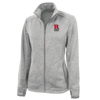 Women's Heathered Fleece Jacket Rutgers Criminal Justice