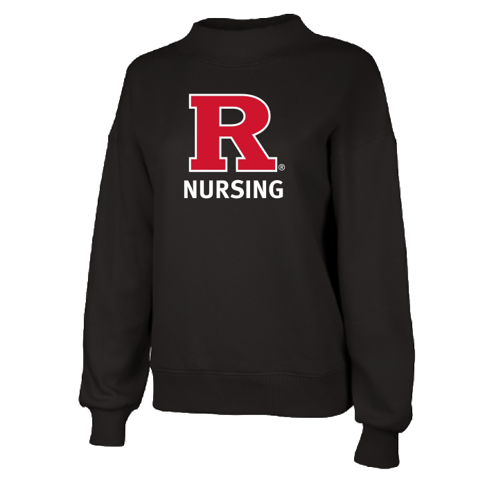 Women's Mock Neck Sweatshirt  Outerwear