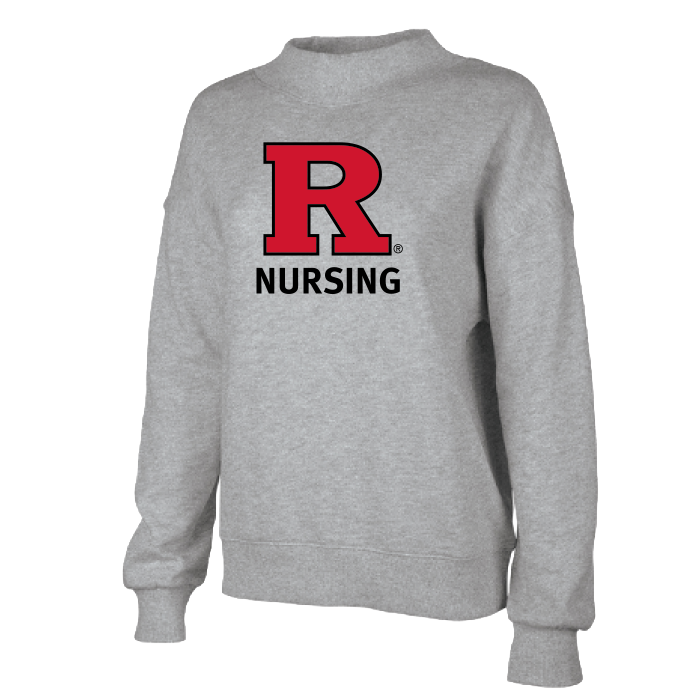 Women's Mock Neck Sweatshirt  Outerwear