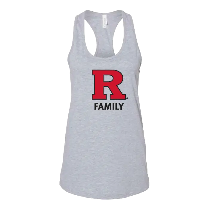 Rutgers Family Women's Jersey Racerback Tank Rutgers Family