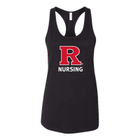 Women's Jersey Racerback Tank Rutgers School of Nursing