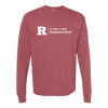Camden Graduate School Unisex Garment-Dyed Heavyweight Long Sleeve T-Shirt Camden Graduate School