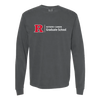 Camden Graduate School Unisex Garment-Dyed Heavyweight Long Sleeve T-Shirt Camden Graduate School