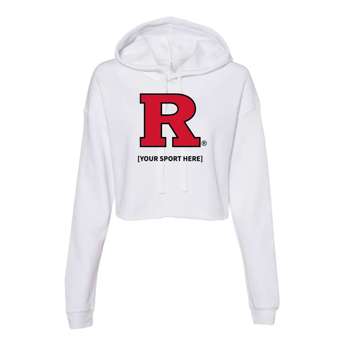 Women's Crop Fleece Hoodie Sweatshirt