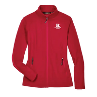 OTD Women's Cruise Two-Layer Fleece Bonded Soft Shell Jacket Rutgers OTD