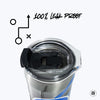 Rutgers Straw Tumbler ProGloss White GameTime Sidekicks