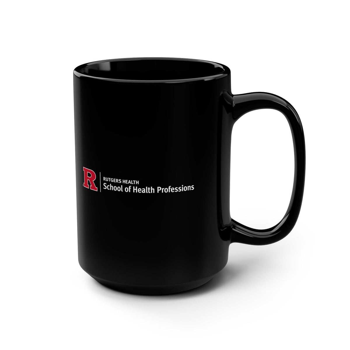 Rutgers Health School of Health Professions Black 15oz Mug  Mug