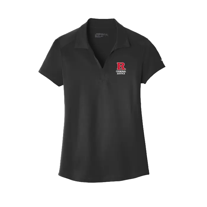 Nike Women's Dri-FIT Legacy Polo Rutgers Criminal Justice