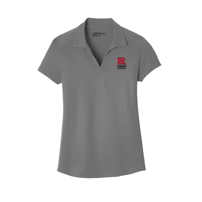 Nike Women's Dri-FIT Legacy Polo Rutgers Criminal Justice