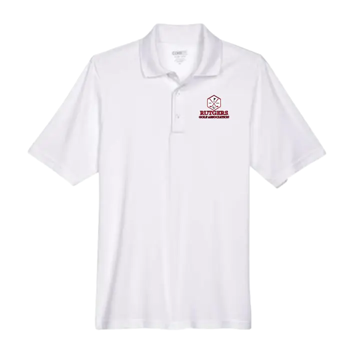 Golf Men's Origin Performance Piqué Polo Rutgers Golf Association