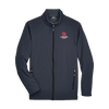 OTD Men's Cruise Two-Layer Fleece Bonded Soft Shell Jacket Rutgers OTD