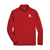 OTD Men's Cruise Two-Layer Fleece Bonded Soft Shell Jacket Rutgers OTD