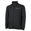 Charles River Heathered Fleece Jacket Rutgers School of Nursing