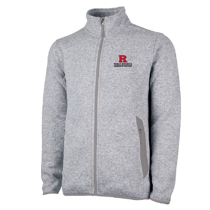 Men's Heathered Fleece Jacket  Outerwear